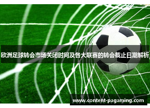 欧洲足球转会市场关闭时间及各大联赛的转会截止日期解析 欧洲足球转会市场关闭时间及各大联赛的转会截止日期解析
